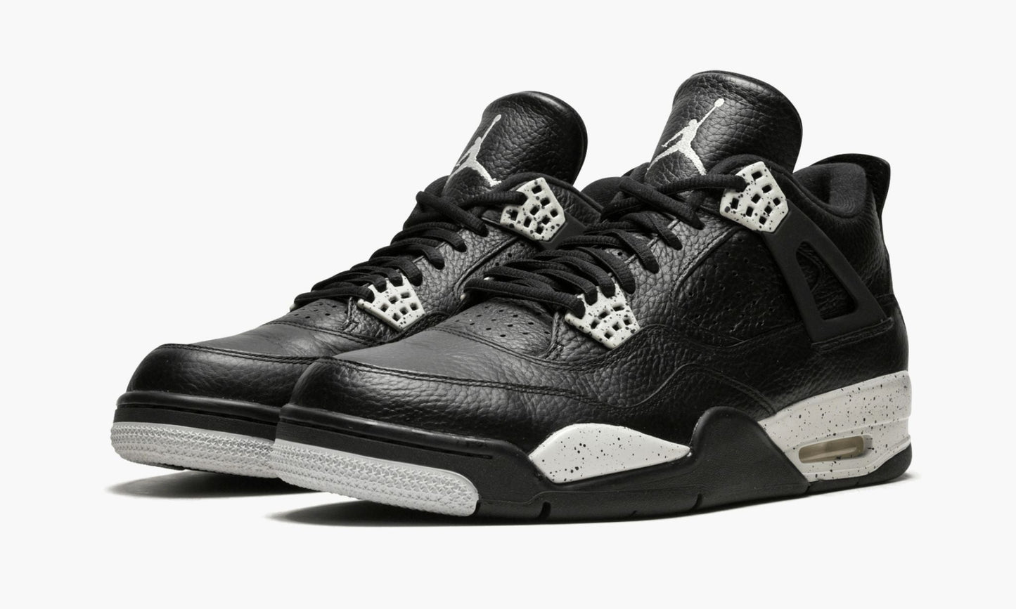Air Jordan 4 Retro LS Oreo Sneakers - Collaboration Release