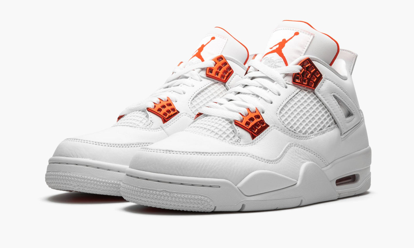 Air Jordan 4 Retro Metallic Pack Sneakers - Cushioned Stride
