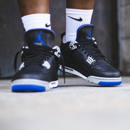 Air Jordan 4 Retro Motorsports Alternate Sneakers - Heritage Edition