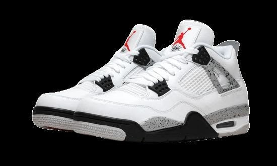 Air Jordan 4 Retro OG White Cement 840606 Sneakers - Signature Series