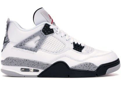 Air Jordan 4 Retro OG White Cement 840606 Sneakers - Signature Series