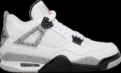 Air Jordan 4 Retro OG White Cement 840606 Sneakers - Signature Series