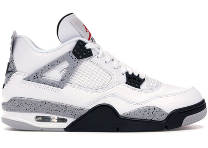 Air Jordan 4 Retro OG White Cement 840606 Sneakers - Fresh Drop