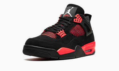 Air Jordan 4 Retro Red Thunder Sneakers - Streetwear Essential