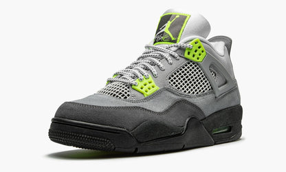 Air Jordan 4 Retro SE “Neon” Sneakers - Court Icon | Exclusive Drop