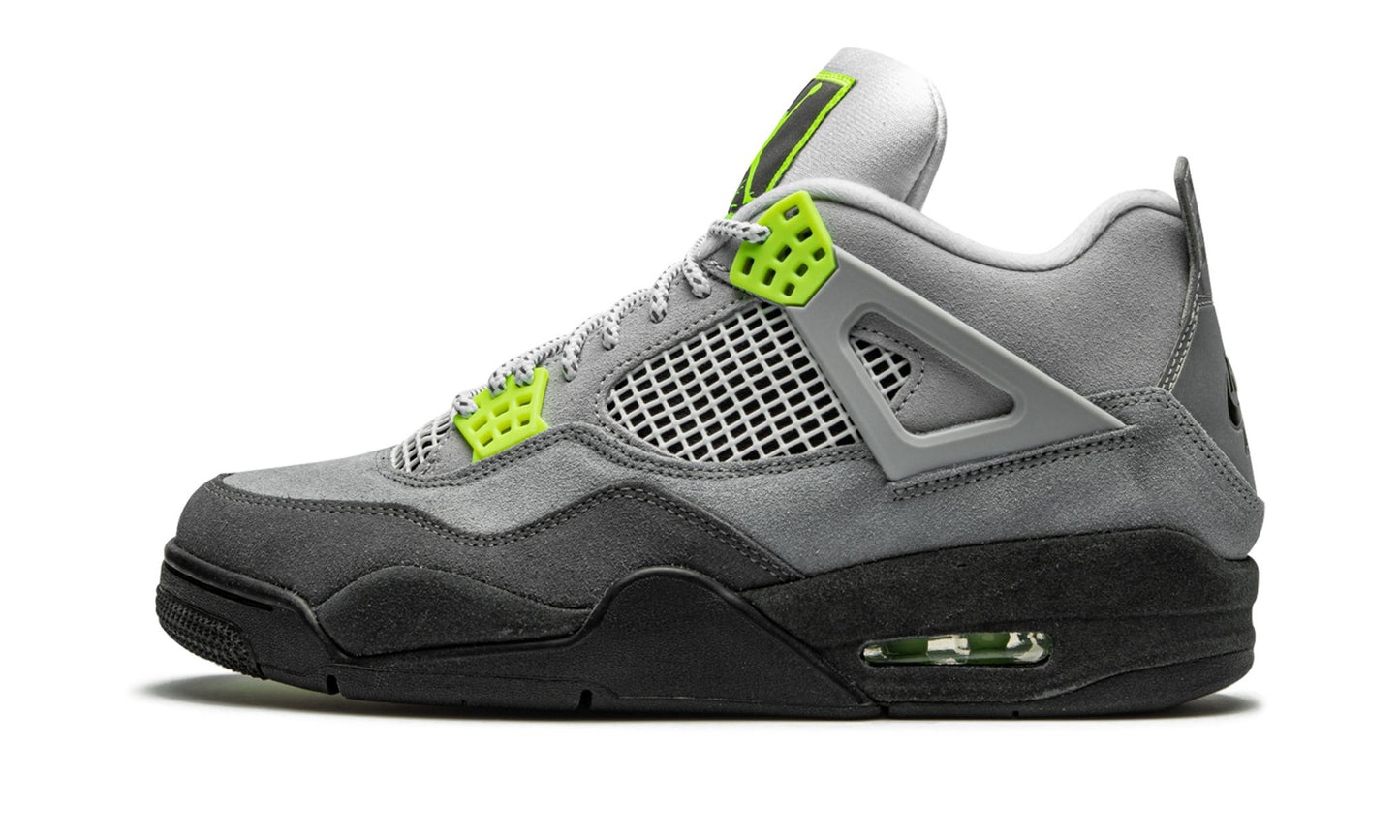 Air Jordan 4 Retro SE “Neon” Sneakers - Court Icon | Exclusive Drop