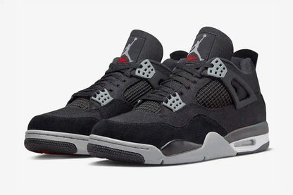 Air Jordan 4 Retro SE Black Canvas Sneakers - Prime Pick