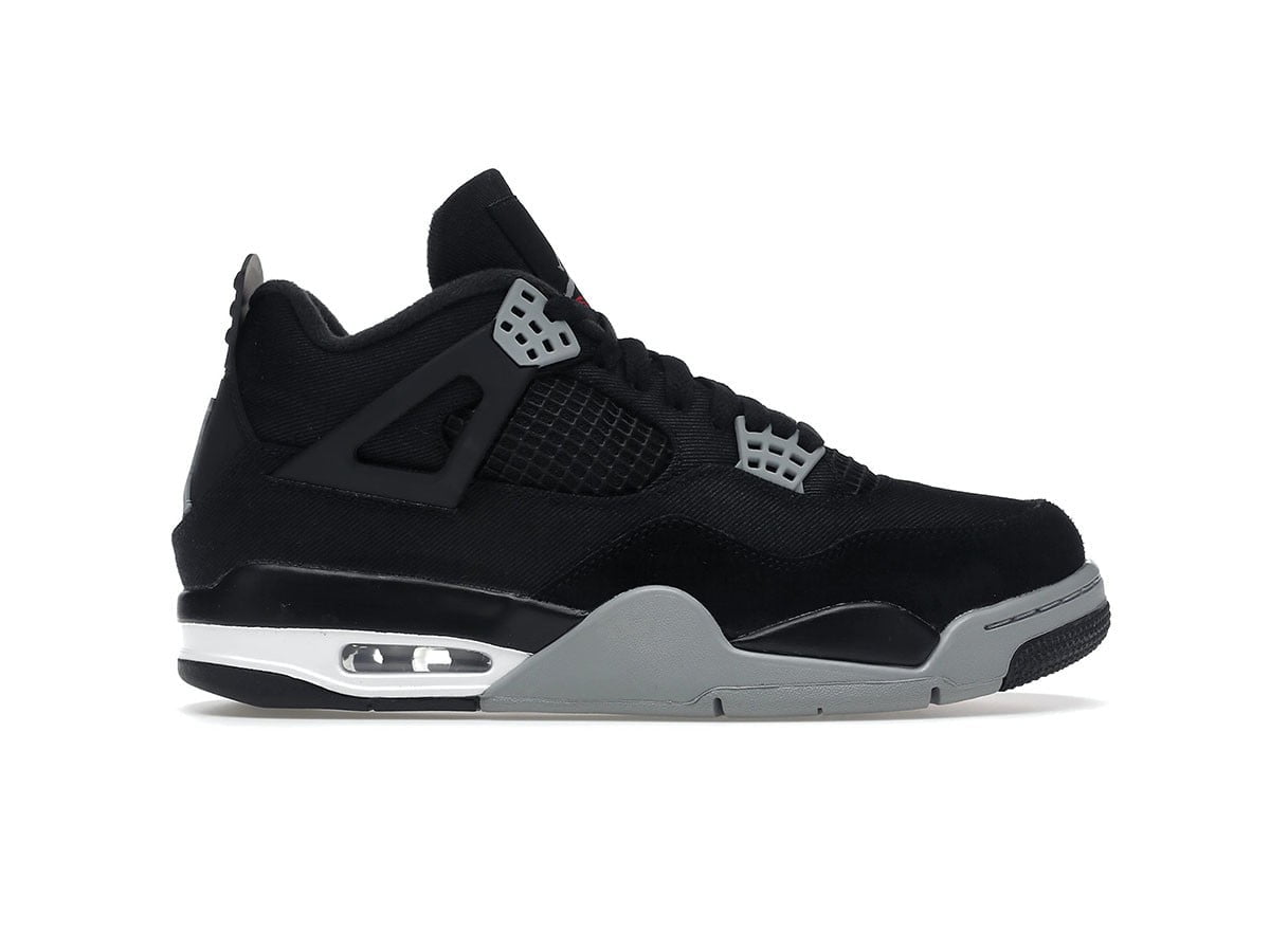 Air Jordan 4 Retro SE Black Canvas Sneakers - Prime Pick