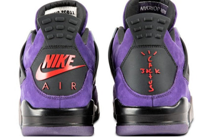 Air Jordan 4 Retro TraviScots Purple CI1184 Sneakers - Court Icon