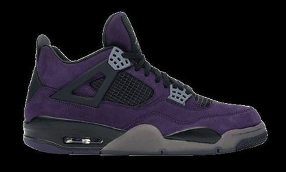 Air Jordan 4 Retro TraviScots Purple CI1184 Sneakers - Cushioned Stride