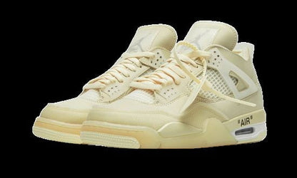 Air Jordan 4 Sail CV9388 Sneakers - Authentic | On-Feet Fire