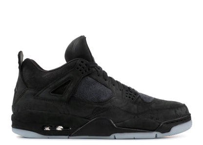 Air Jordan 4 x KAWRS Black Sneakers - Signature Series | Trending Sneakers