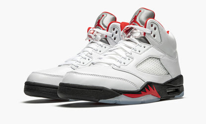 Air Jordan 5 Retro “Fire Red Silver Tongue 2020” Sneakers - Hype Release