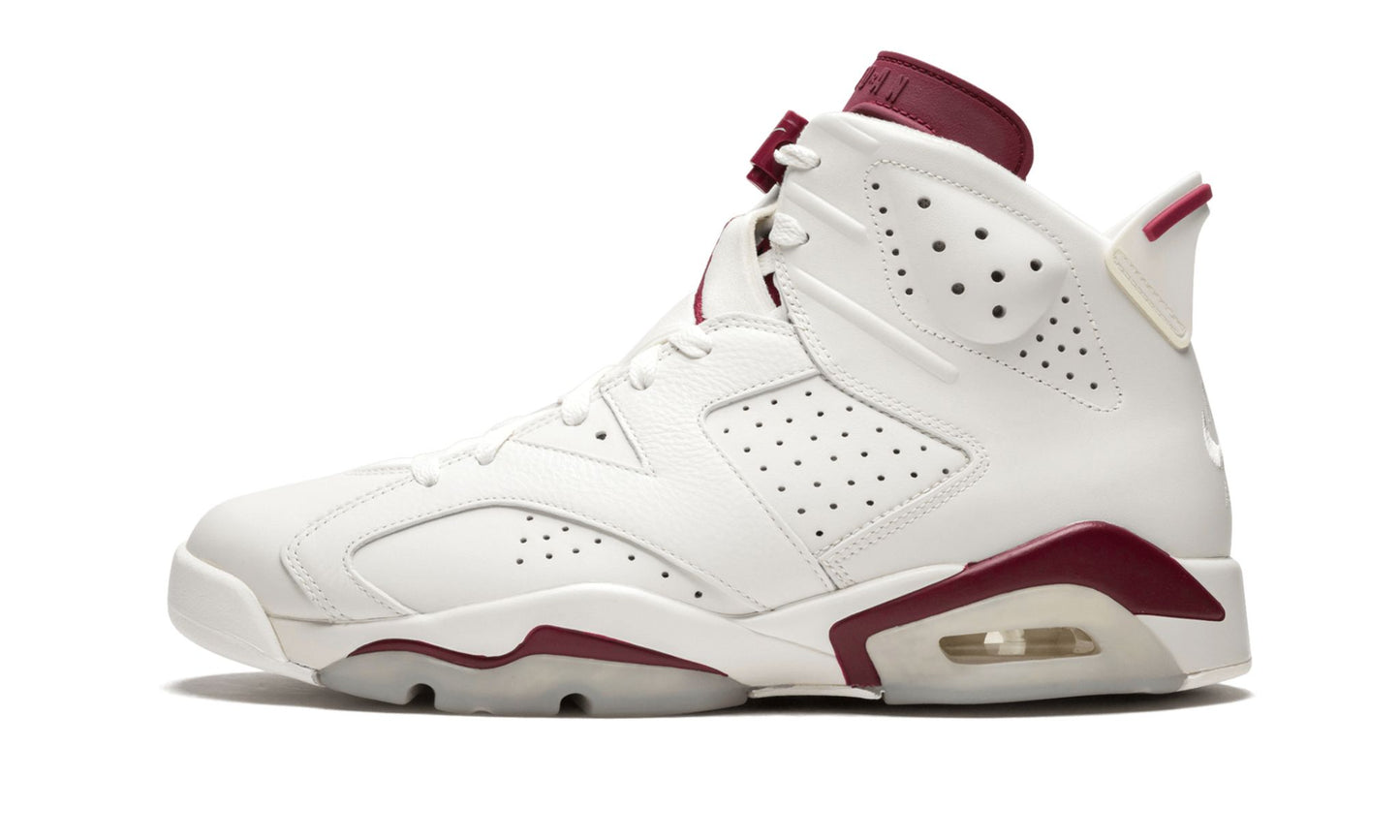 Air Jordan 6 Retro “Maroon” Sneakers - Modern Classic | Designer Kicks