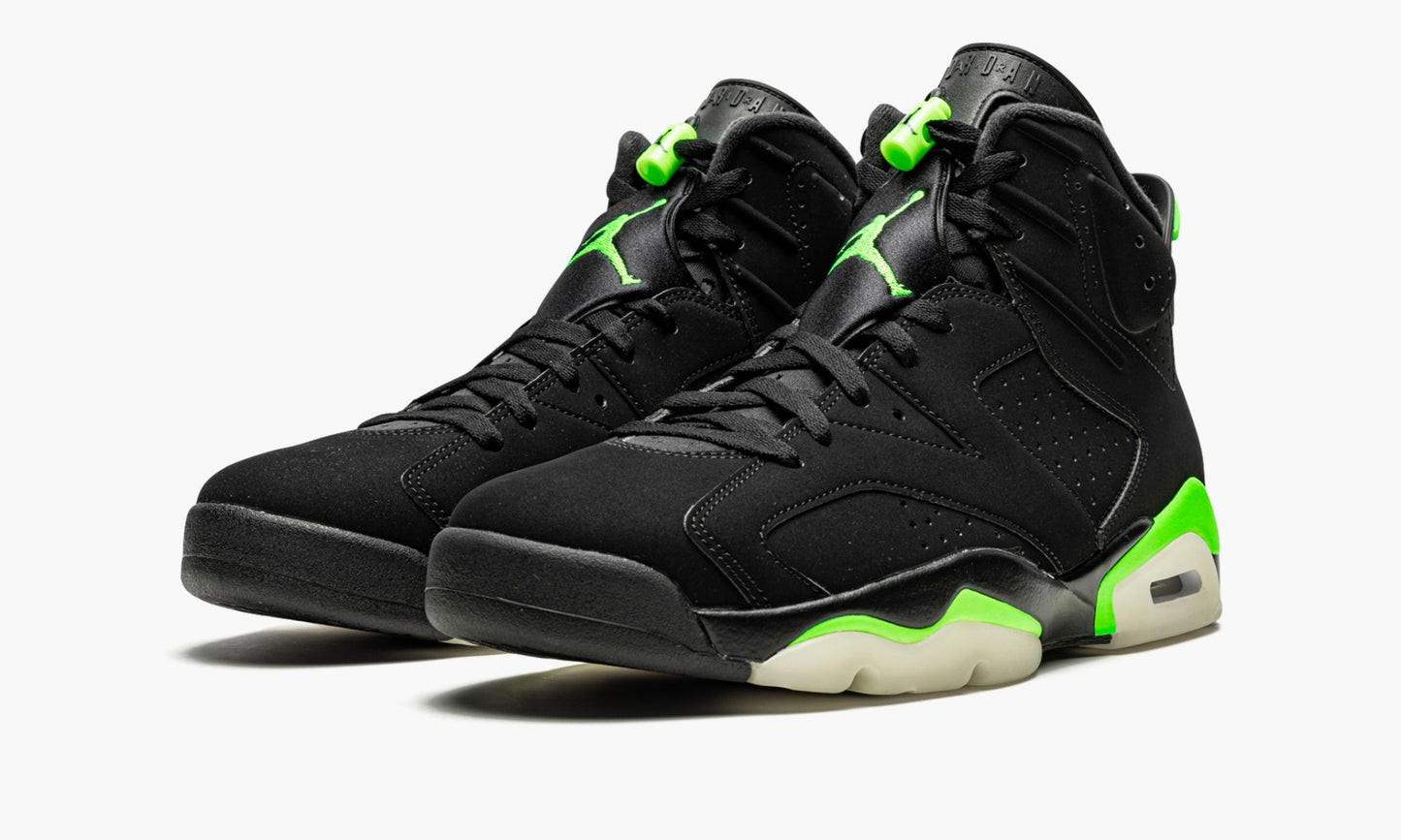 Air Jordan 6 Retro Electric Green Sneakers - Hall of Fame