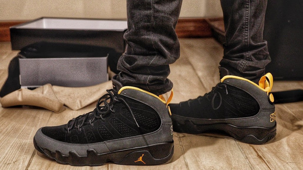 Air Jordan 9 Retro Dark Charcoal Sneakers - Basketball Legend