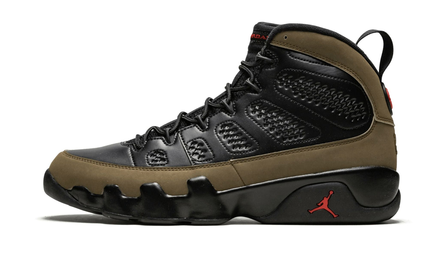 Air Jordan 9 Retro Olive Sneakers - Limited Edition | Silhouette King