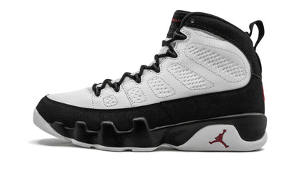 Air Jordan 9 Retro White Black Red 2016 Release Sneakers - Authentic