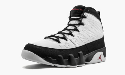Air Jordan 9 Retro White Black Red 2016 Release Sneakers - Authentic
