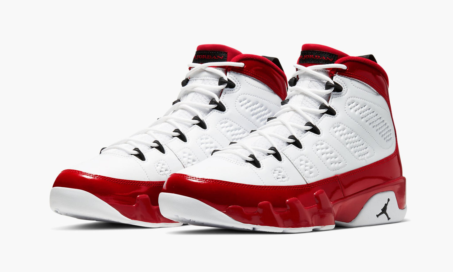 Air Jordan 9 White/Red/Black Sneakers - Fresh Drop | Hype Sneaker