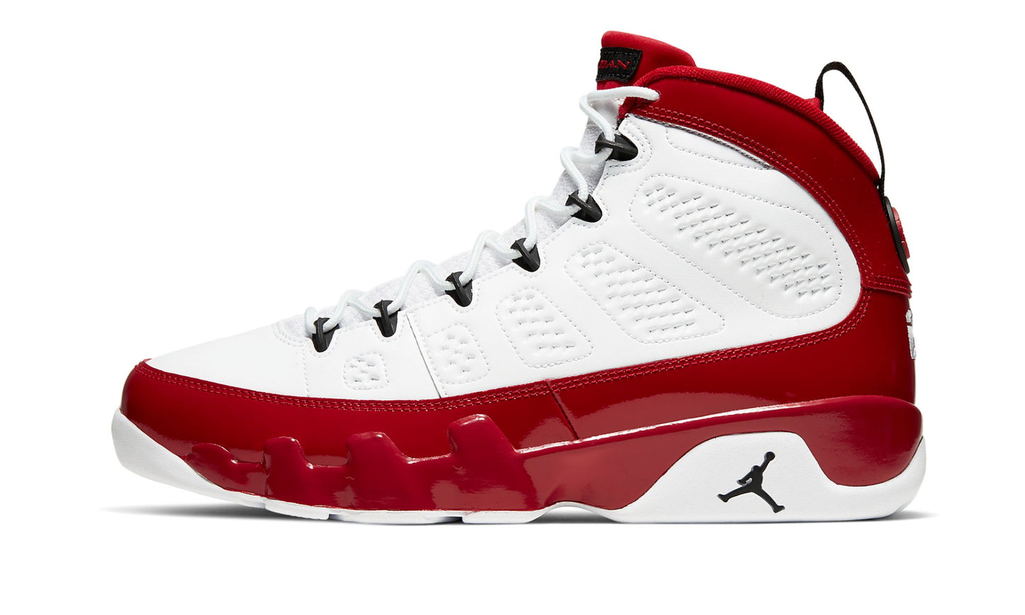 Air Jordan 9 White/Red/Black Sneakers - Fresh Drop | Hype Sneaker
