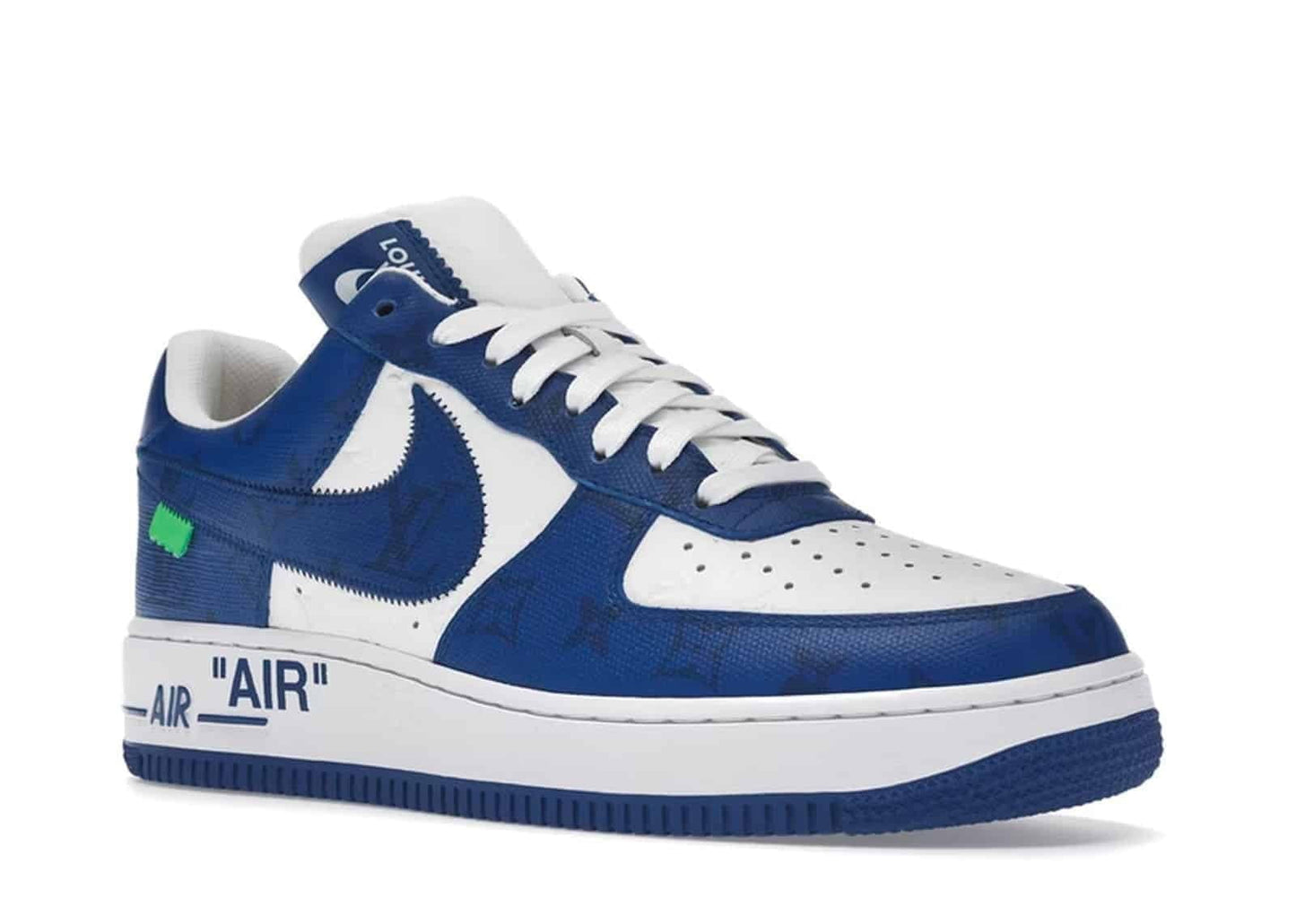 Air Jordan Force 1 Low White Royal Sneakers - Retro Classic