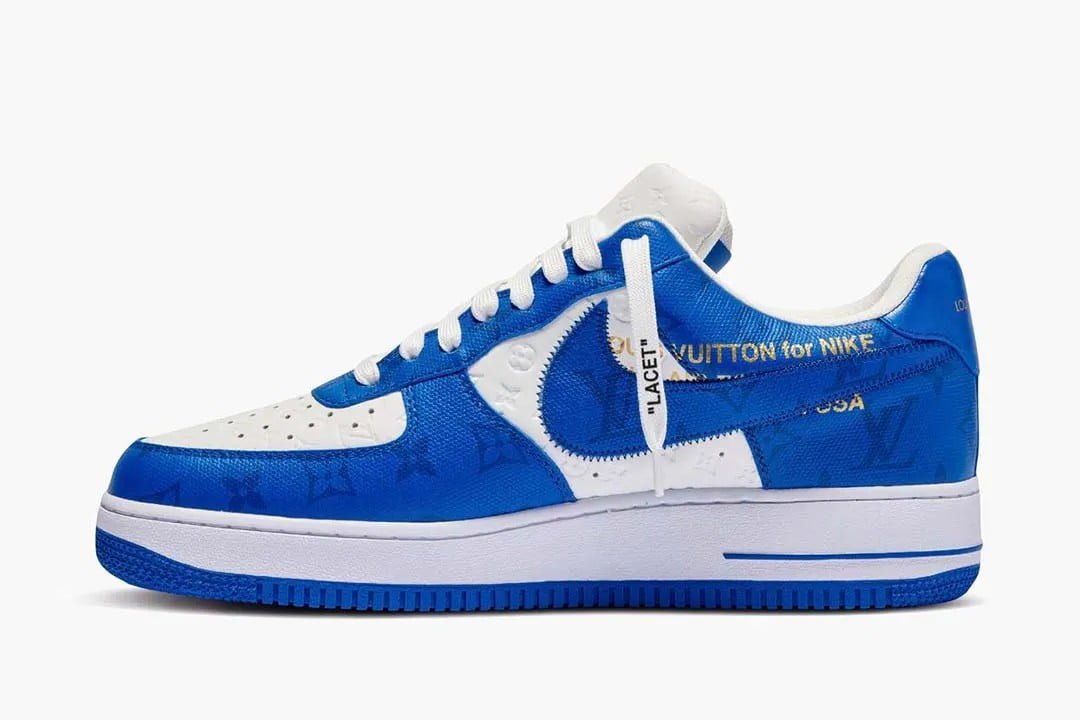 Air Jordan Force 1 Low White Royal Sneakers - Retro Classic