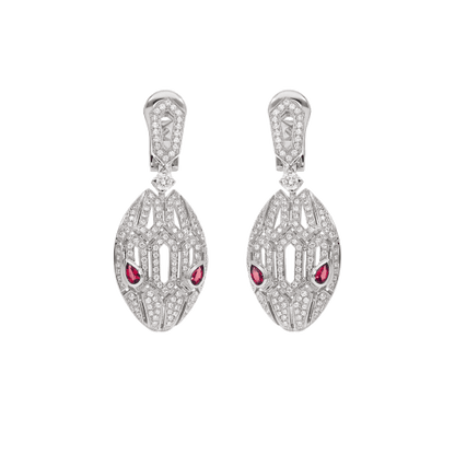 SERPENTI PINK DIAMOND EARRINGS