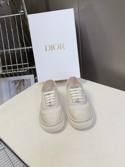 Dior 2026 Saltwind Sneaker Cotton Lace Leather 716769