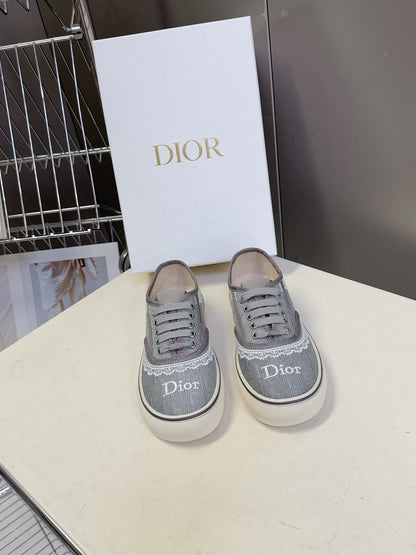 Dior 2026 Saltwind Sneaker Cotton Lace Leather 716769