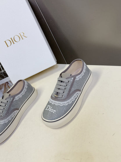 Dior 2026 Saltwind Sneaker Cotton Lace Leather 716769