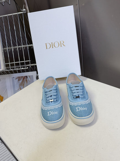 Dior 2026 Saltwind Sneaker Cotton Lace Leather 716769