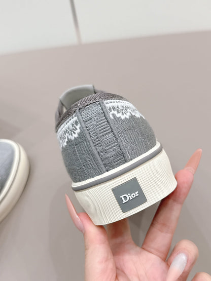 CD 26A Platform Sneakers Embroidery Woven Fabric 739417