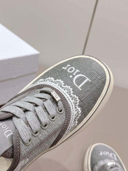 CD 26A Platform Sneakers Embroidery Woven Fabric 739417