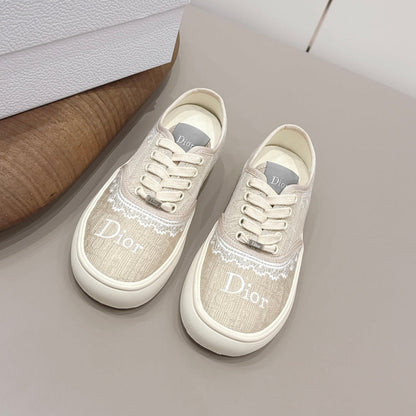 CD 26A Platform Sneakers Embroidery Woven Fabric 739417