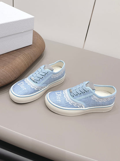 CD 26A Platform Sneakers Embroidery Woven Fabric 739417