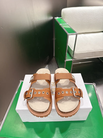 Dior 2026 Act Sandal Fabric Cowhide 718697