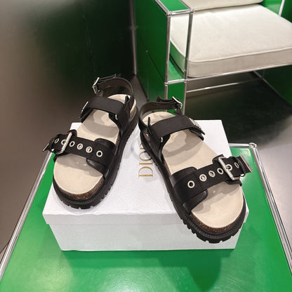 Dior 2026 Dioract Sandal Fabric Cowhide 718705