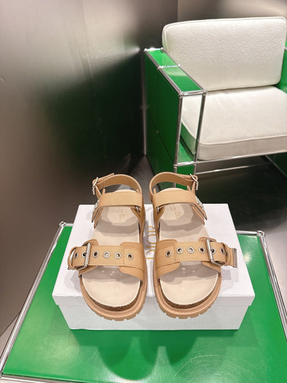 Dior 2026 Dioract Sandal Fabric Cowhide 718705
