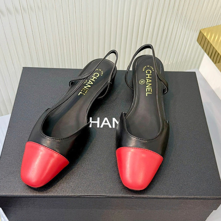 Chanel 2026 Classic Slingback Flats 10mm Sheepskin 781046
