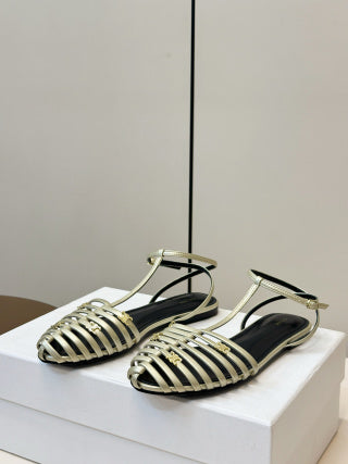 Celine 26 Cage Sandals Leather 771072