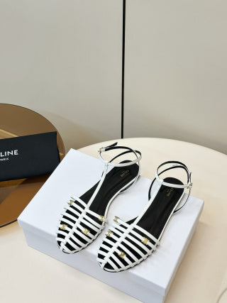 Celine 26 Cage Sandals Leather 771072