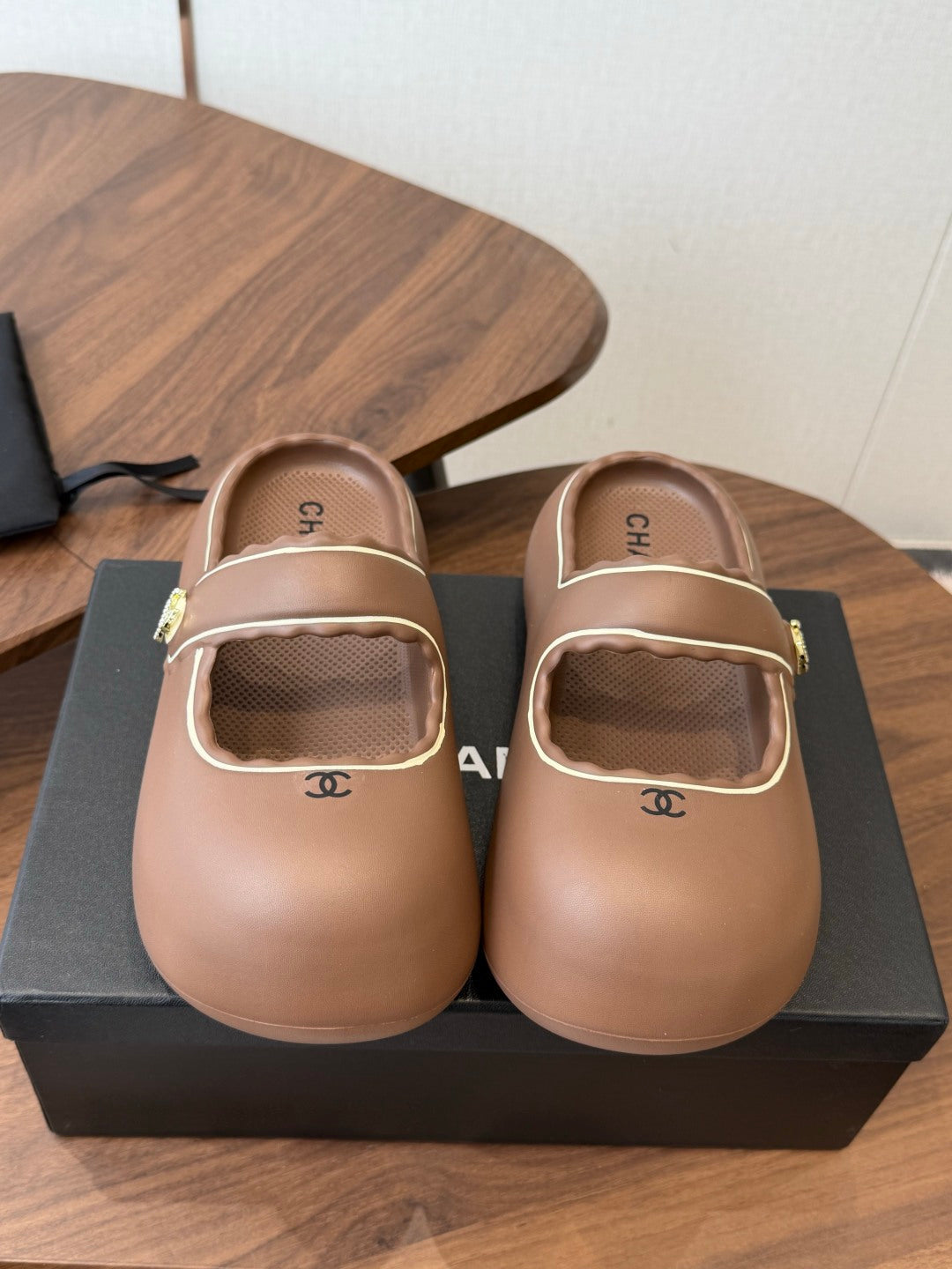 Chanel 2026 Platform Sandals Lambskin 833977