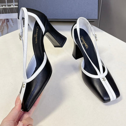 Chanel 2026 Mary Jane Slingback 85mm Patent Calfskin 895338