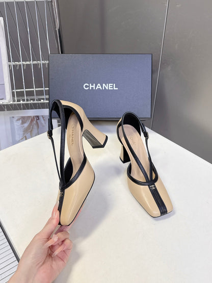 Chanel 2026 Mary Jane Slingback 85mm Patent Calfskin 895338