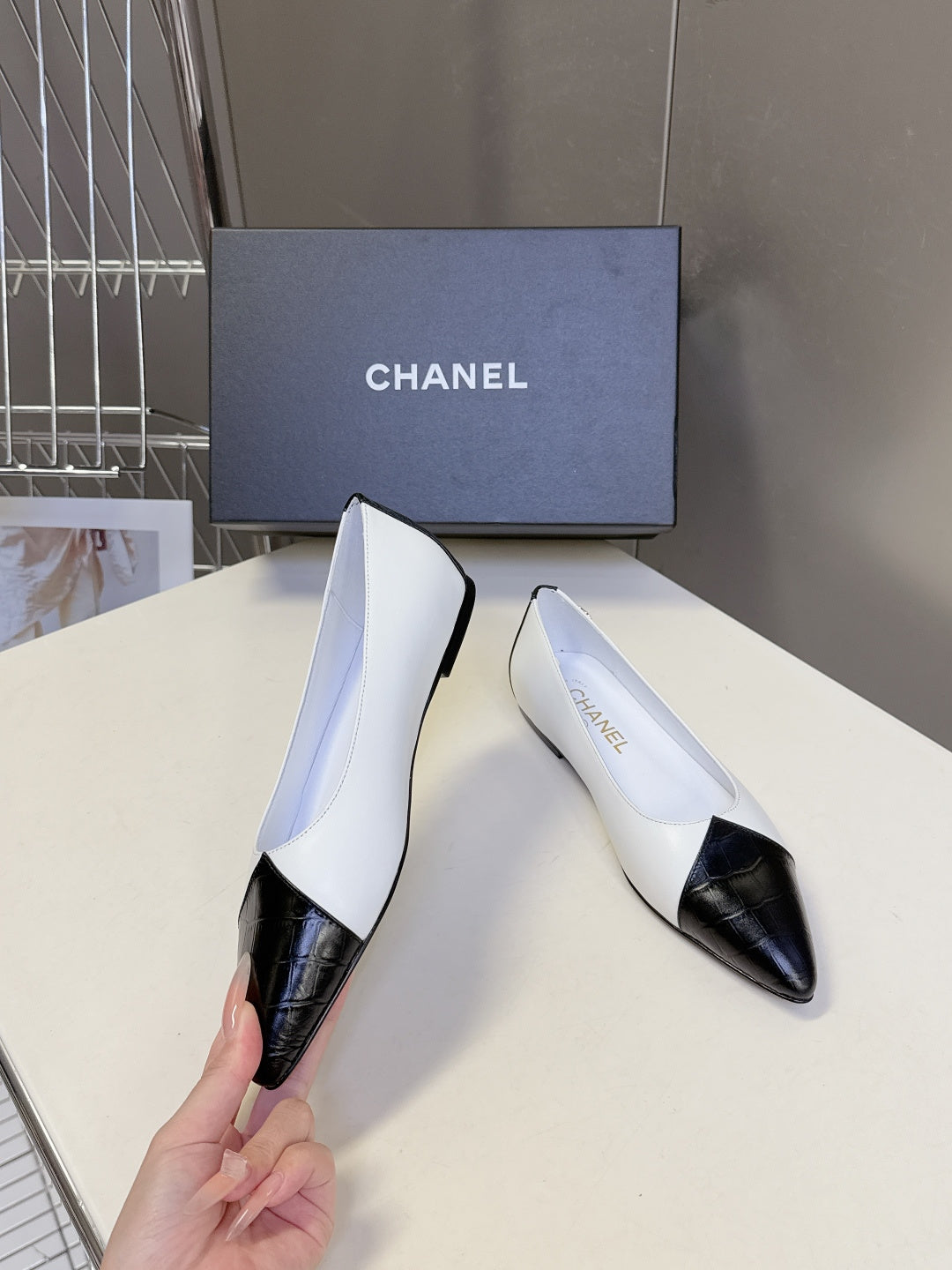 Chanel 2026 Embossed Ballerina Calfskin 895361