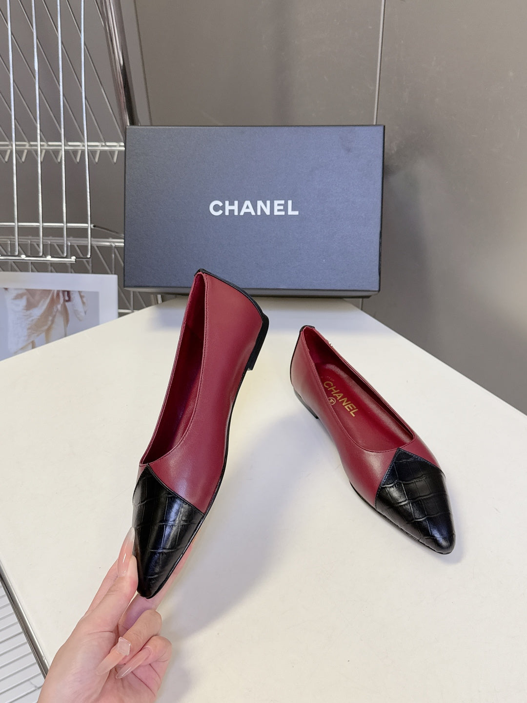 Chanel 2026 Embossed Ballerina Calfskin 895361