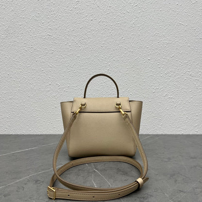 Celine 2026 Pico Belt Bag 16cm Grained Calfskin