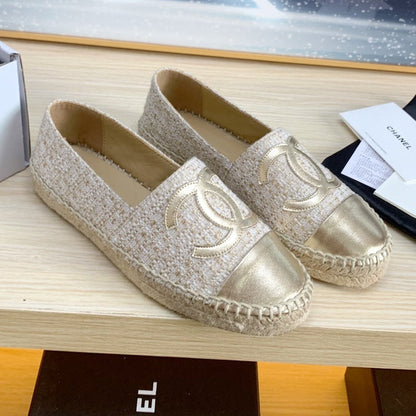 Chanel 2026 New Espadrilles Tweed Leather 824945