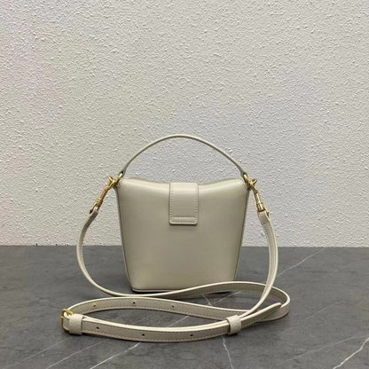 Celine 2026 Triomphe Arc De Bucket Bag 14cm Calfskin 281733